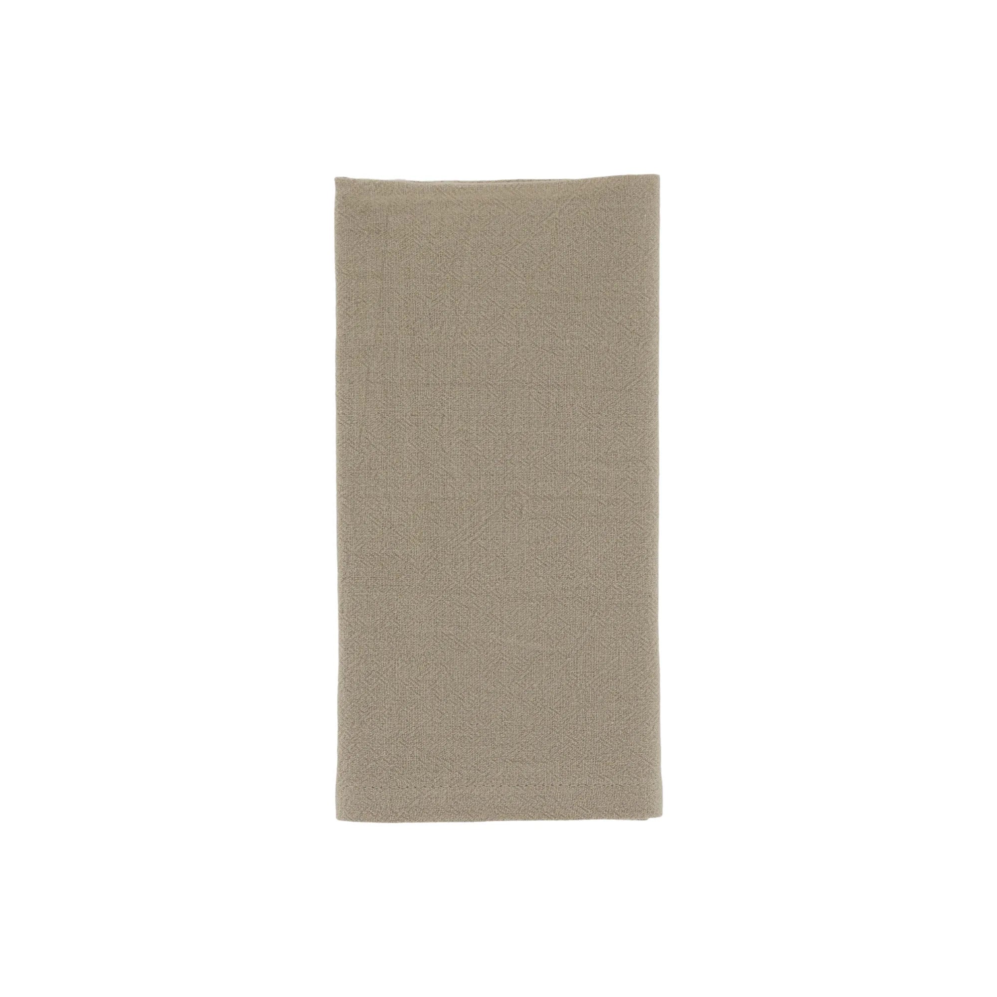 Chic Antique Aix Stoffserviette aus Baumwolle in Leinen 40 cm