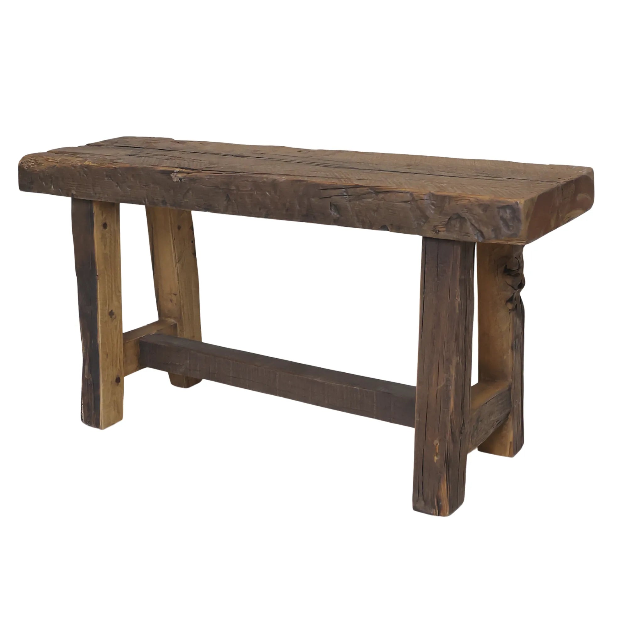 Chic Antique Grimaud Holzbank aus recyceltem Holz 90 cm