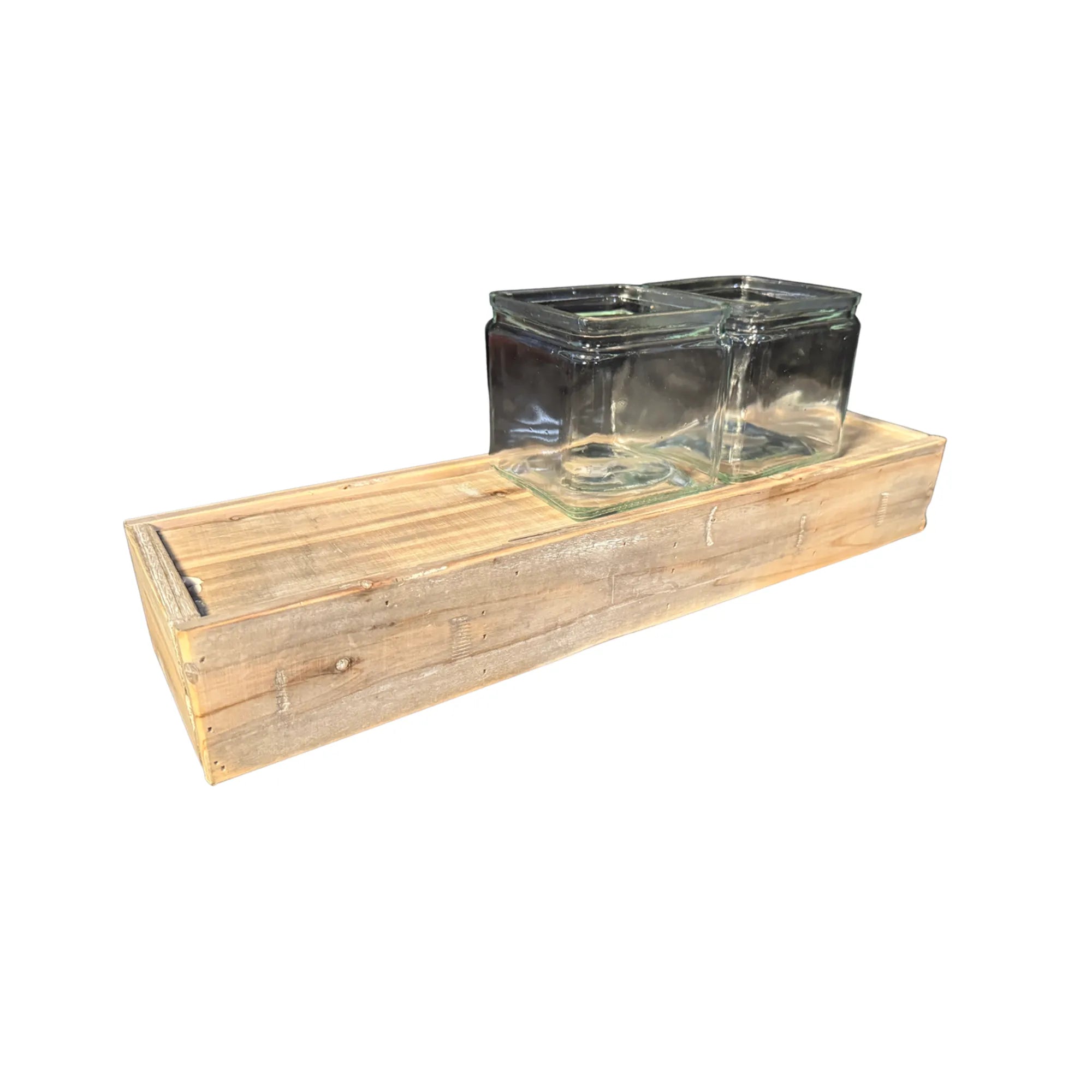 Dutch Mood Holzkiste mit 4 Fächern 47,5 × 13 cm
