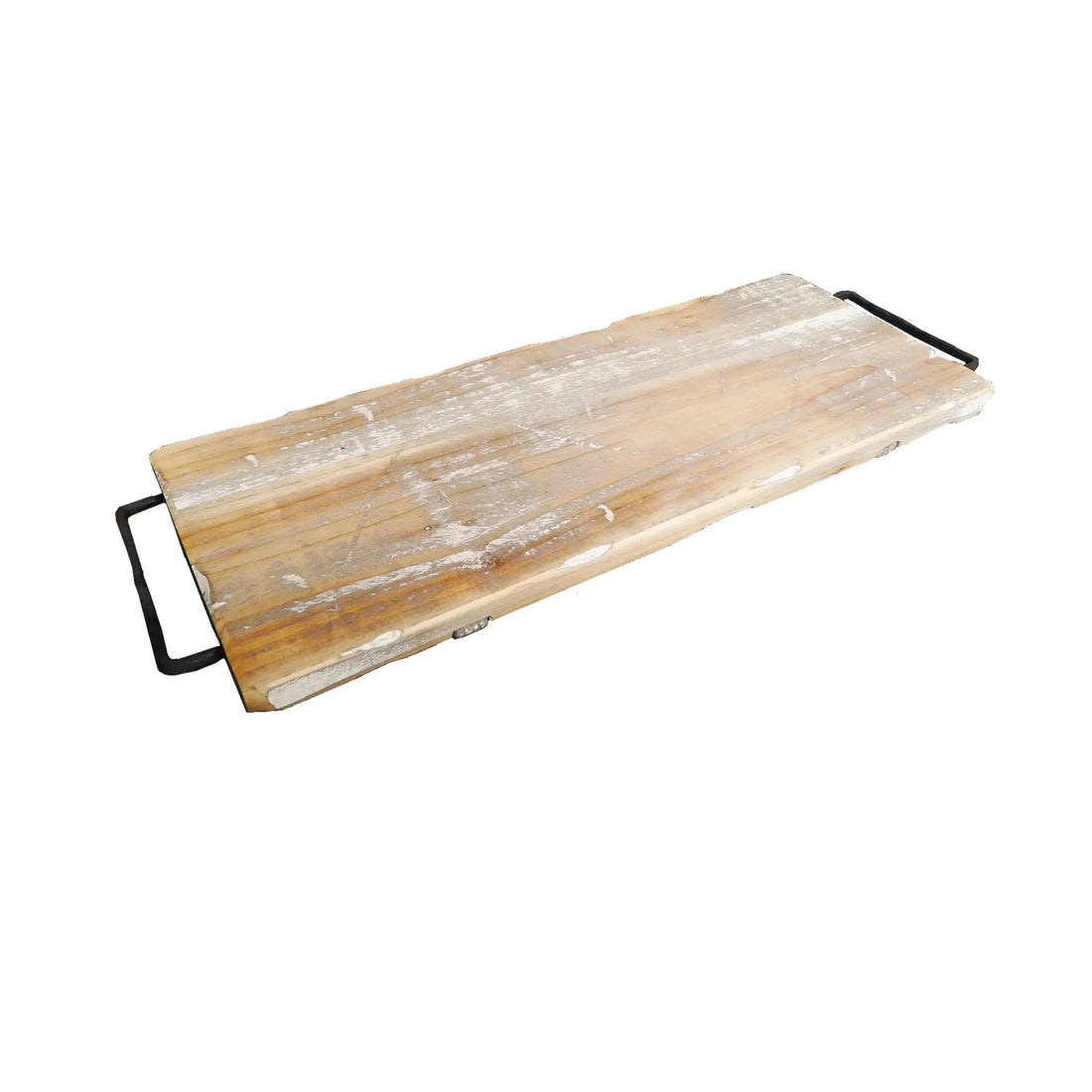 Holztablett mit Griffen im Old Dutch Look 52 cm