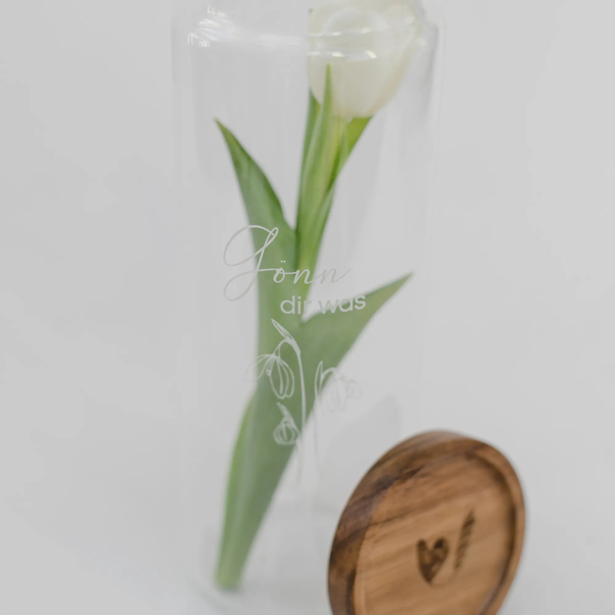 Bake Affair Vorratsglas „Gönn dir was“ Borosilikatglas 1300 ml