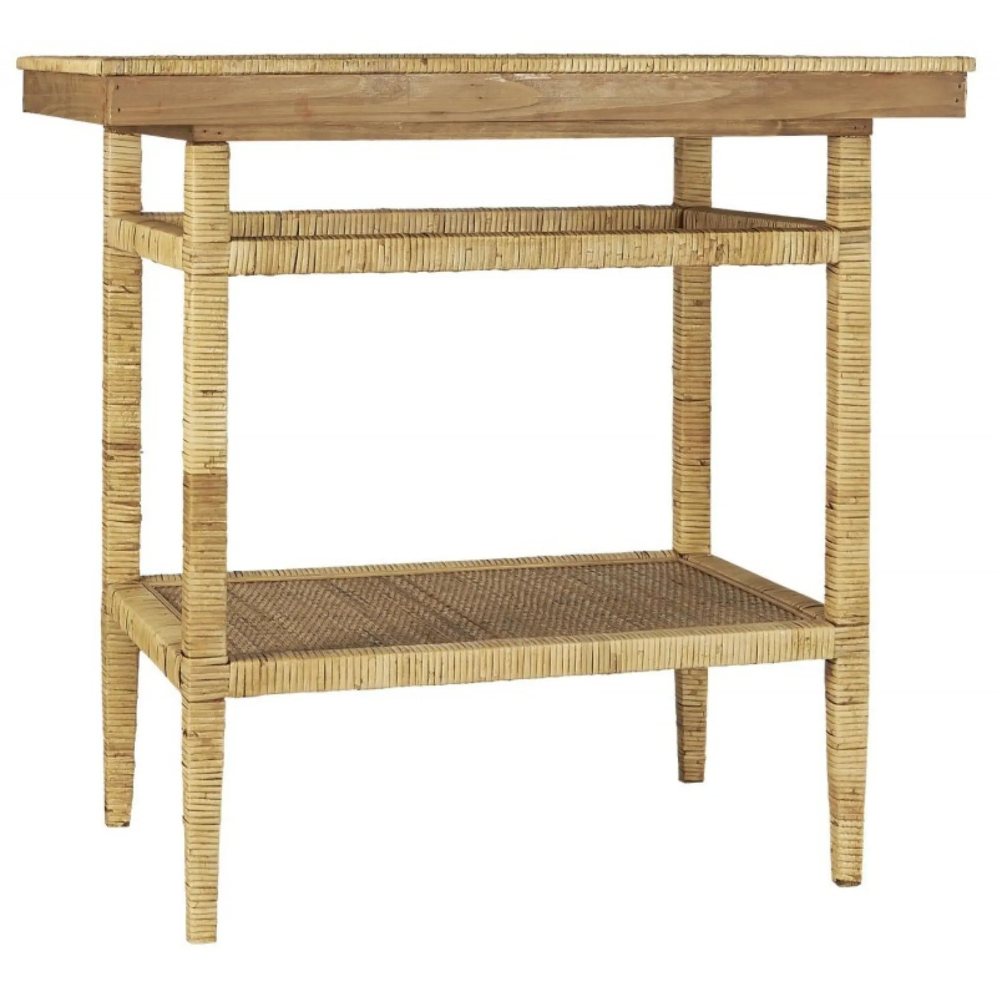 Ib Laursen Beistelltisch Bambus Holz 72 cm natur