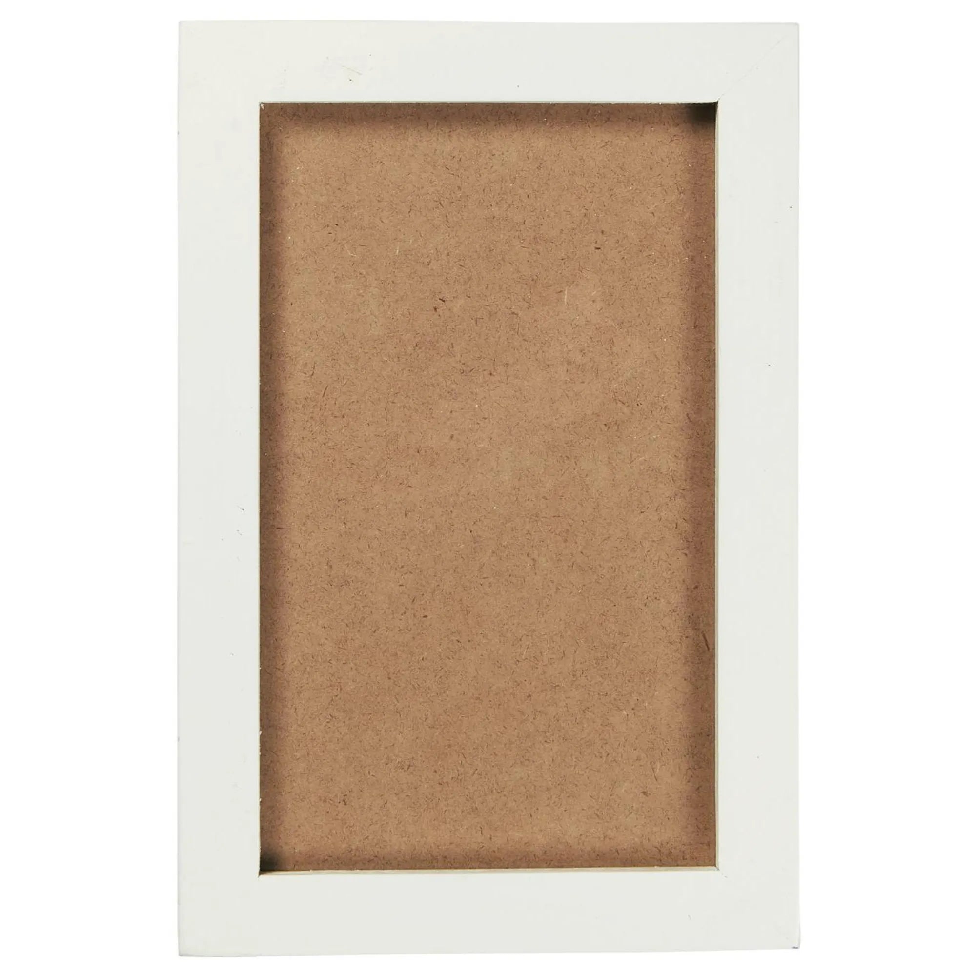 Ib Laursen Bilderrahmen „Unika“ weiß 16 x 24 cm – Holzrahmen mit Glas