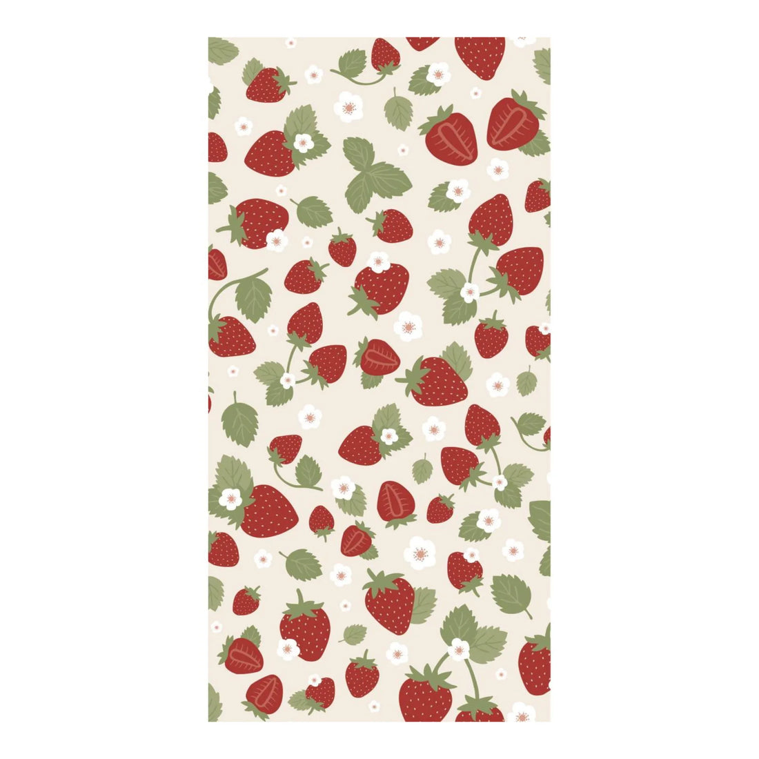 Ib Laursen Servietten „Erdbeeren“ 40 x 40 cm – 16 Papierservietten