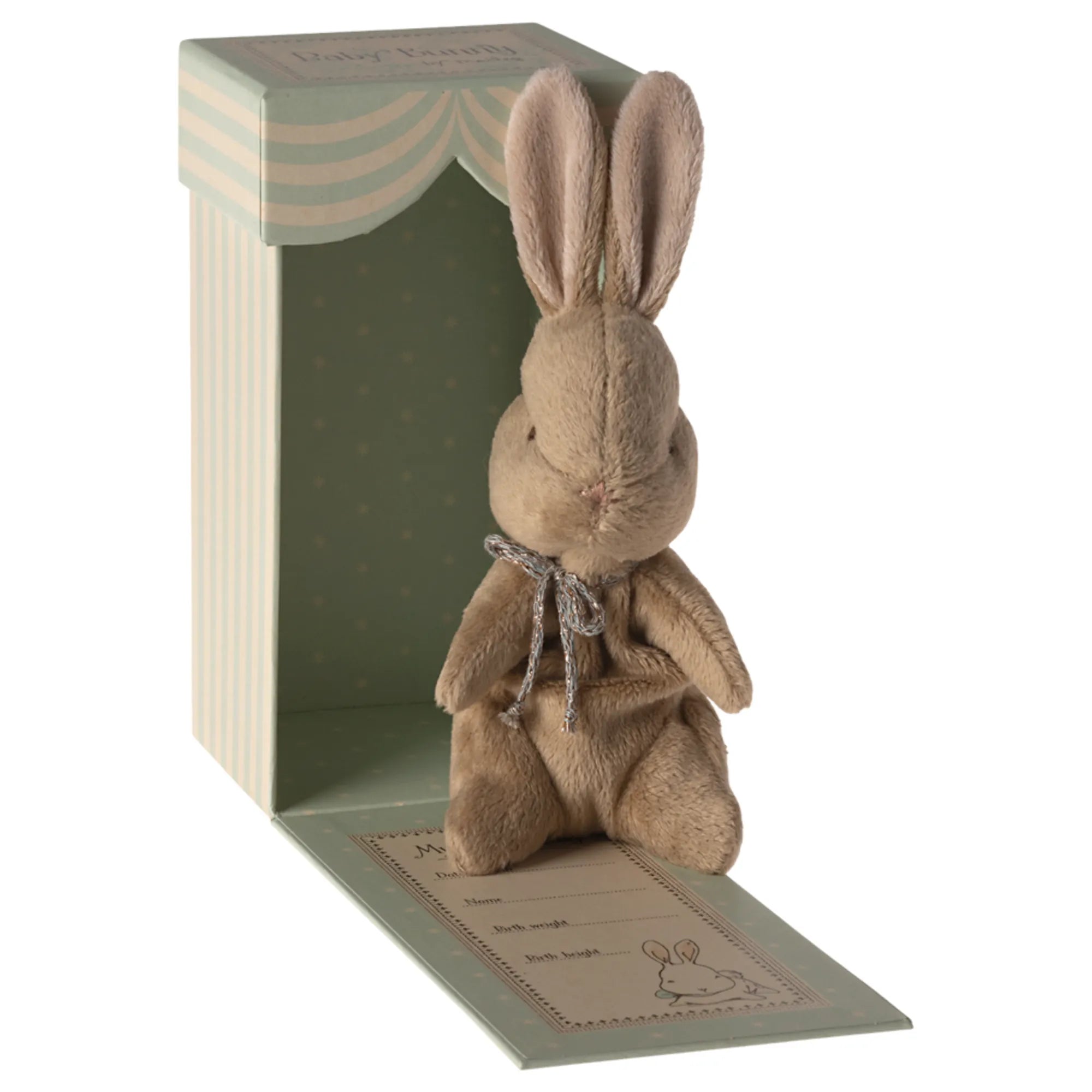 Maileg My First Bunny braun in Geschenkbox