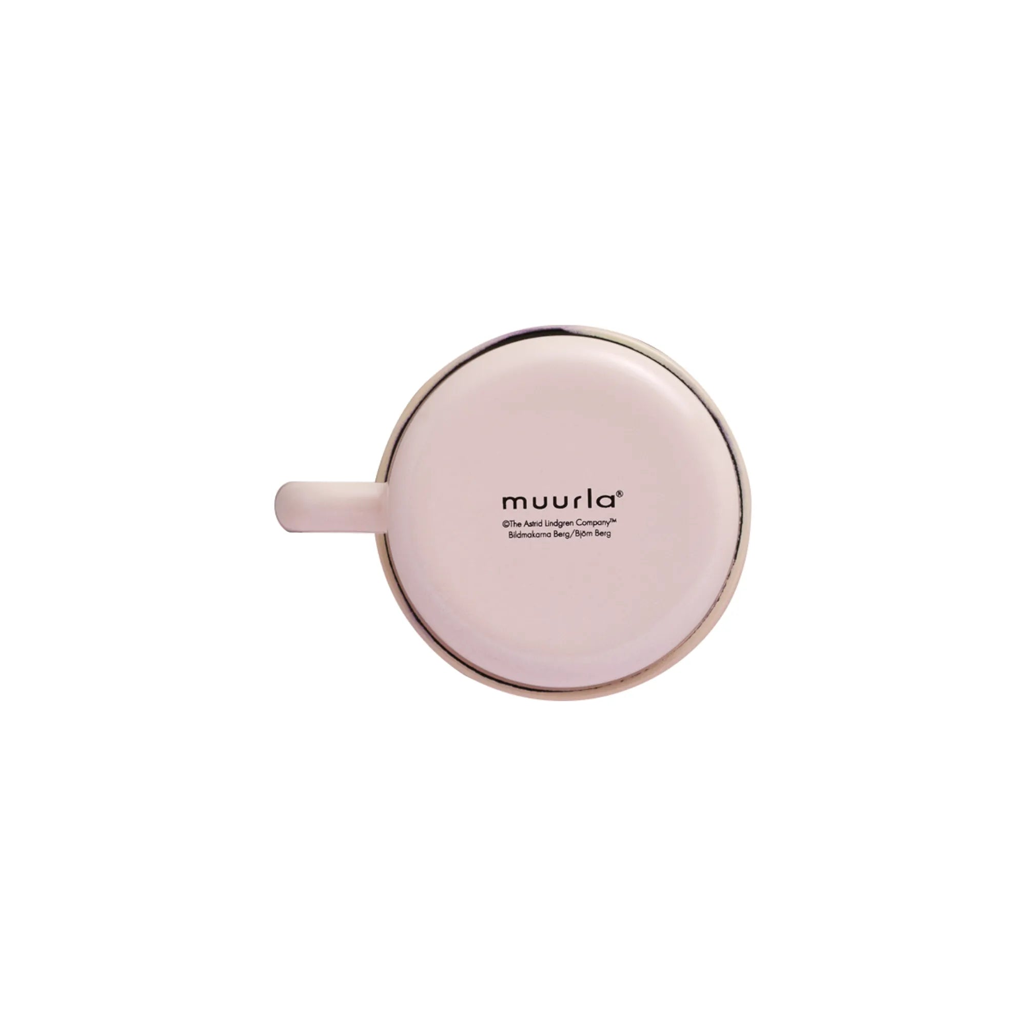 Muurla Emaille Tasse „Ida aus Lönneberga“ 250 ml rosa