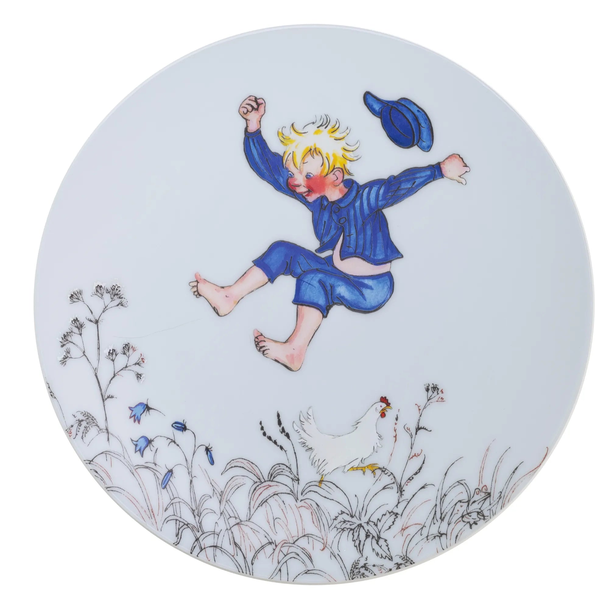Rätt Start „Michel aus Lönneberga“ Teller flach Ø 19,8 cm – Kinderteller Schweden