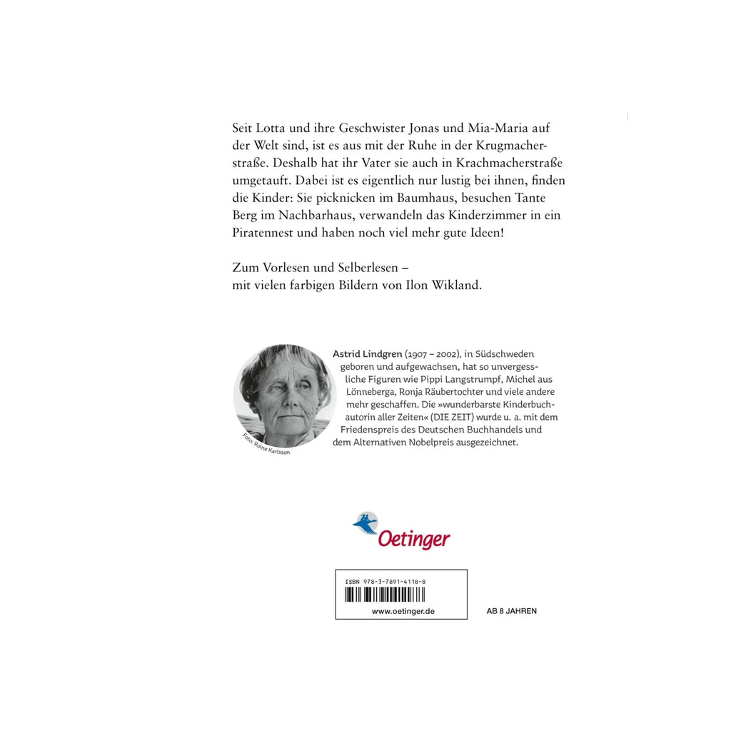 Astrid Lindgren "Die Kinder aus der Krachmacherstraße"