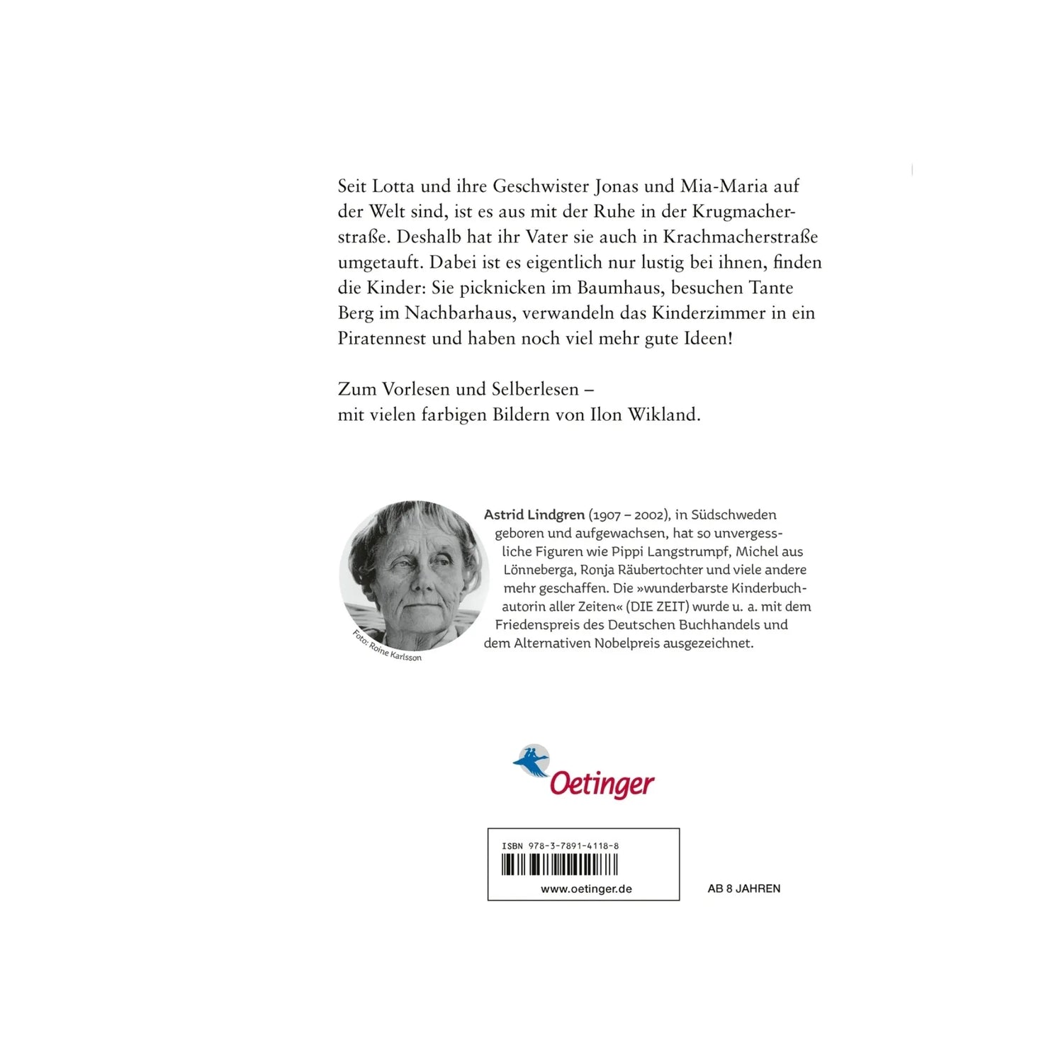 Astrid Lindgren "Die Kinder aus der Krachmacherstraße"