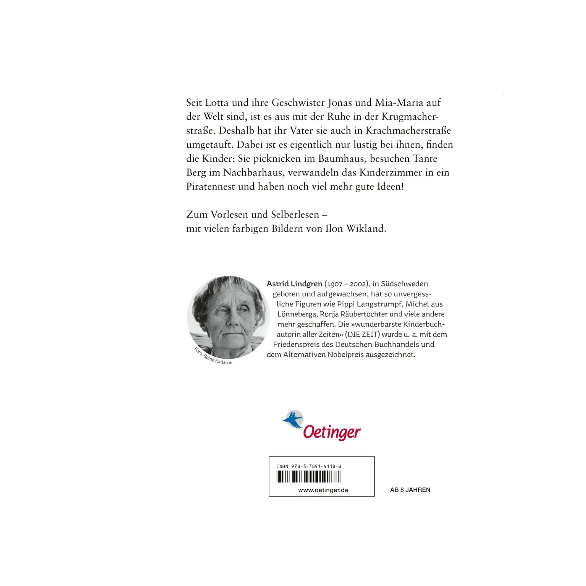 Astrid Lindgren "Die Kinder aus der Krachmacherstraße"