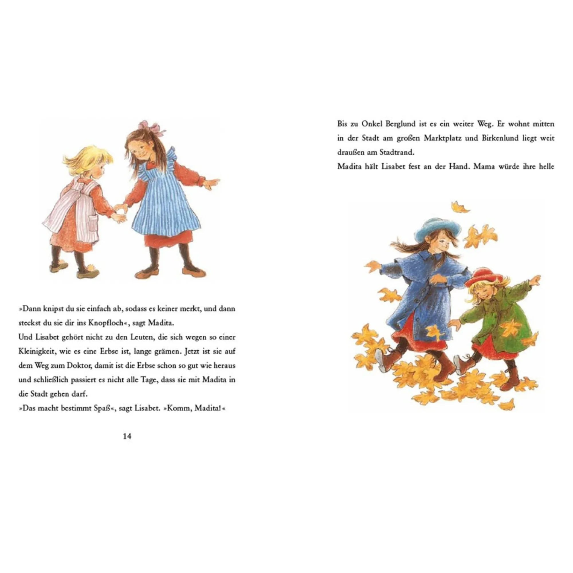 Astrid Lindgren "Madita und Lisabet aus Birkenlund"