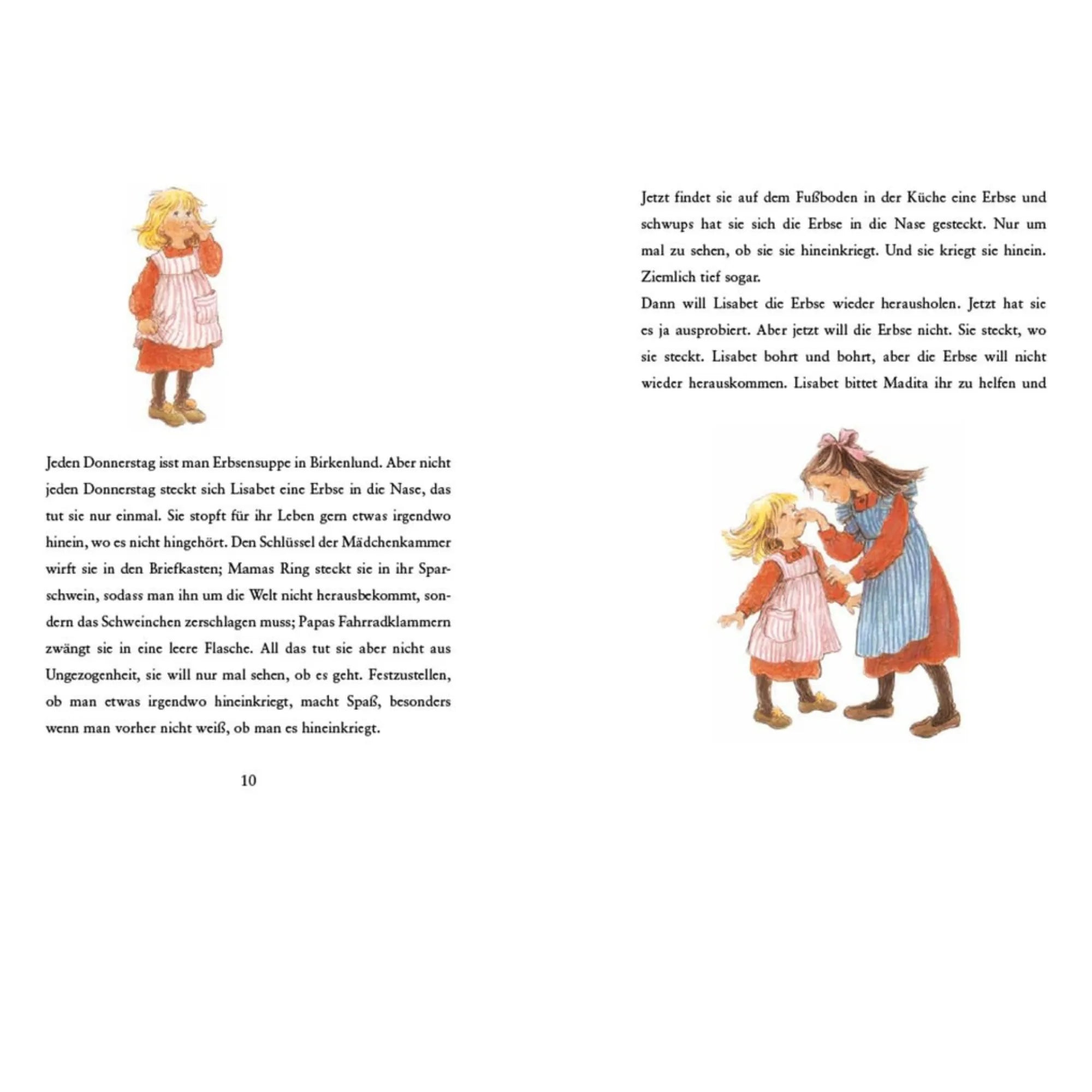 Astrid Lindgren "Madita und Lisabet aus Birkenlund"