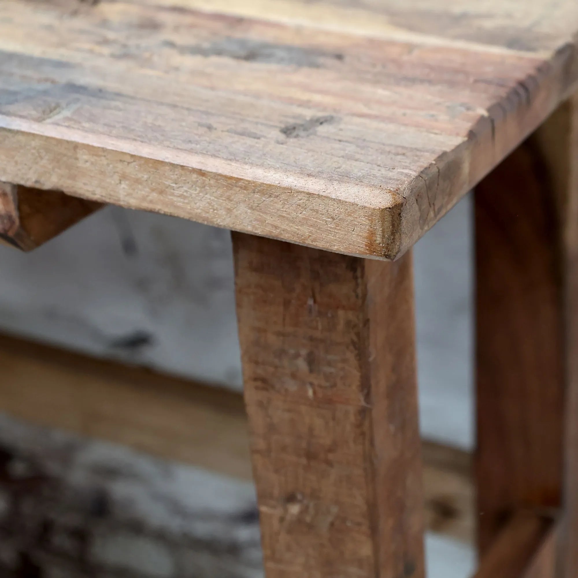 Chic Antique Grimaud Konsole aus recyceltem Massivholz 60 cm