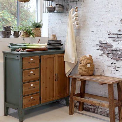 Chic Antique Grimaud Konsole aus recyceltem Massivholz 60 cm