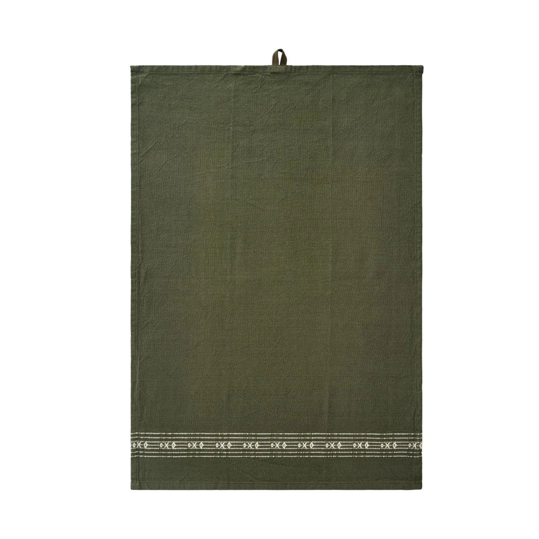Geschirrtuch Sabine moosgrün 50 × 70 cm von Ib Laursen