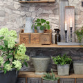 Grimaud Aufsatzregal mit 3 Schubladen aus Recyclingholz von Chic Antique
