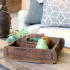 Grimaud Holzkiste mit Henkel aus massivem Recyclingholz von Chic Antique