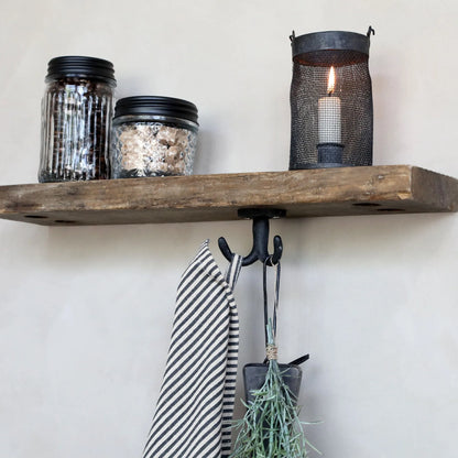 Grimaud UNIKA Regalbrett aus den Stufen alter Schiffsleitern, 50 cm von Chic Antique