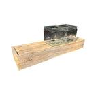 Dutch Mood Holzkiste mit 4 Fächern 47,5 × 13 cm