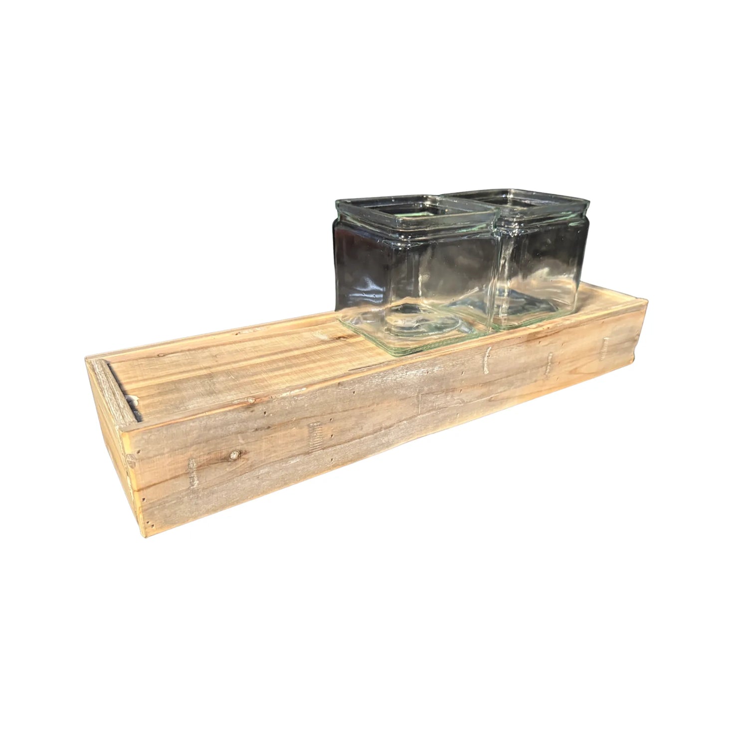 Dutch Mood Holzkiste mit 4 Fächern 47,5 × 13 cm