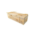 Dutch Mood Holzkiste mit Deckel und Seilverschluss 36 cm