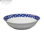 Krasilnikoff Schale Salatschüssel "Dots Dark Blue" anna und ole shop