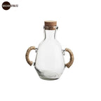 Madam Stoltz Karaffe aus Glas mit Zuckerrohr-Henkeln 20 cm