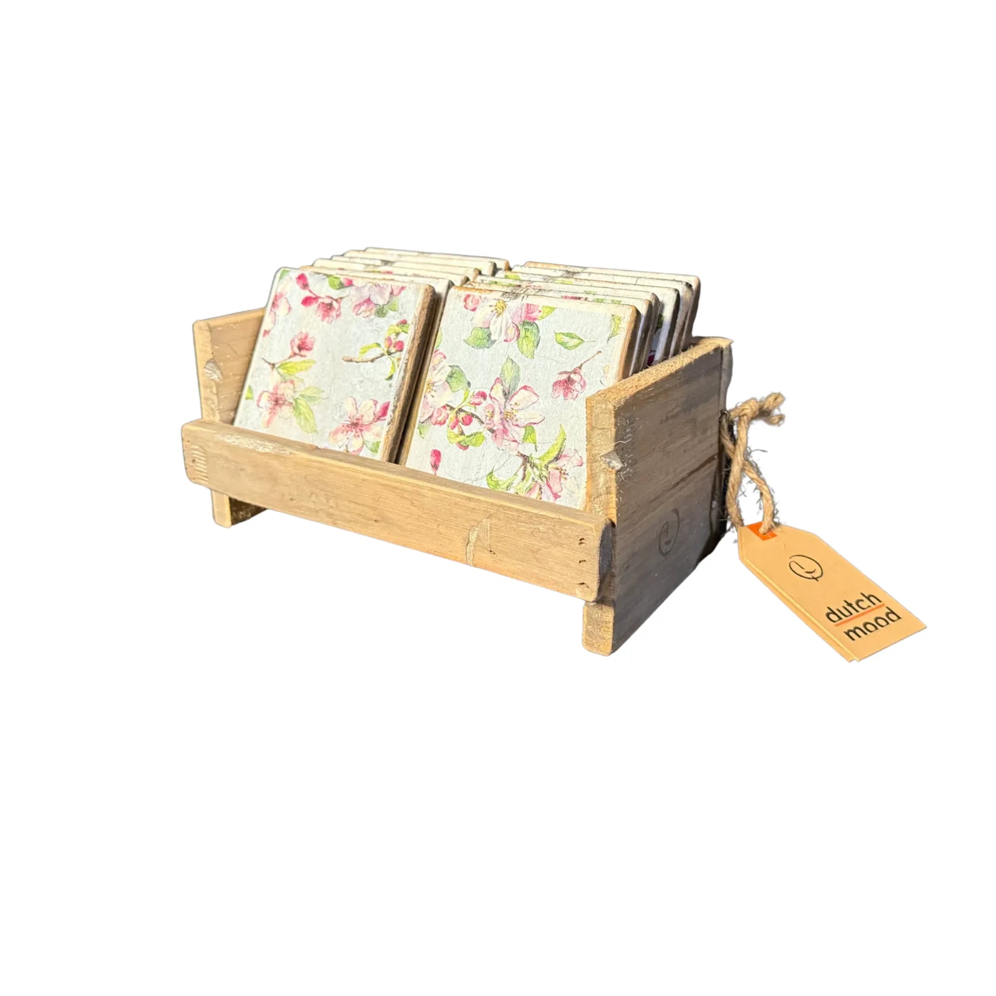 Dutch Mood Holzhalter für Aufbewahrung &amp; Präsentation 21 cm