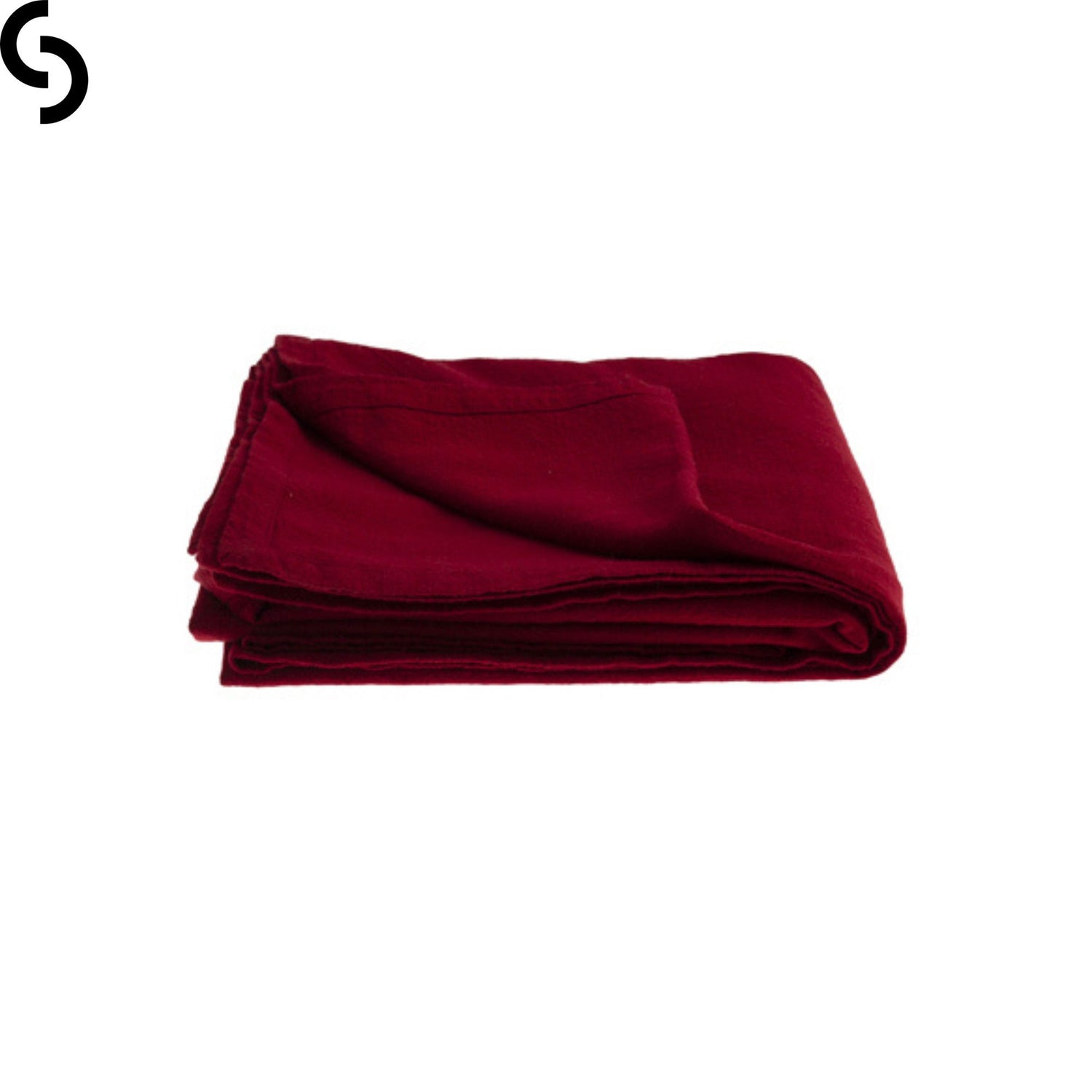 Storefactory "Almo" Tischdecke Tafeltuch rot 140 x 250 cm