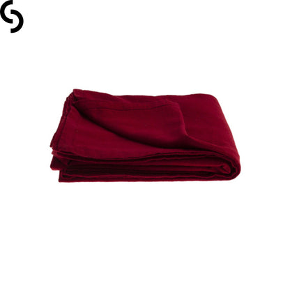Storefactory "Almo" Tischdecke Tafeltuch rot 140 x 250 cm