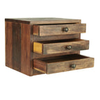 IB Laursen UNIKA kleine Kommode mit 3 Schubladen aus recyceltem Holz
