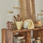 UNIKA Standregal mit 12 Fächern 110 cm aus recyceltem Holz von Ib Laursen