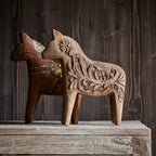 affari of sweden fale pferd braun aus mangoholz 30 cm anna und ole shop
