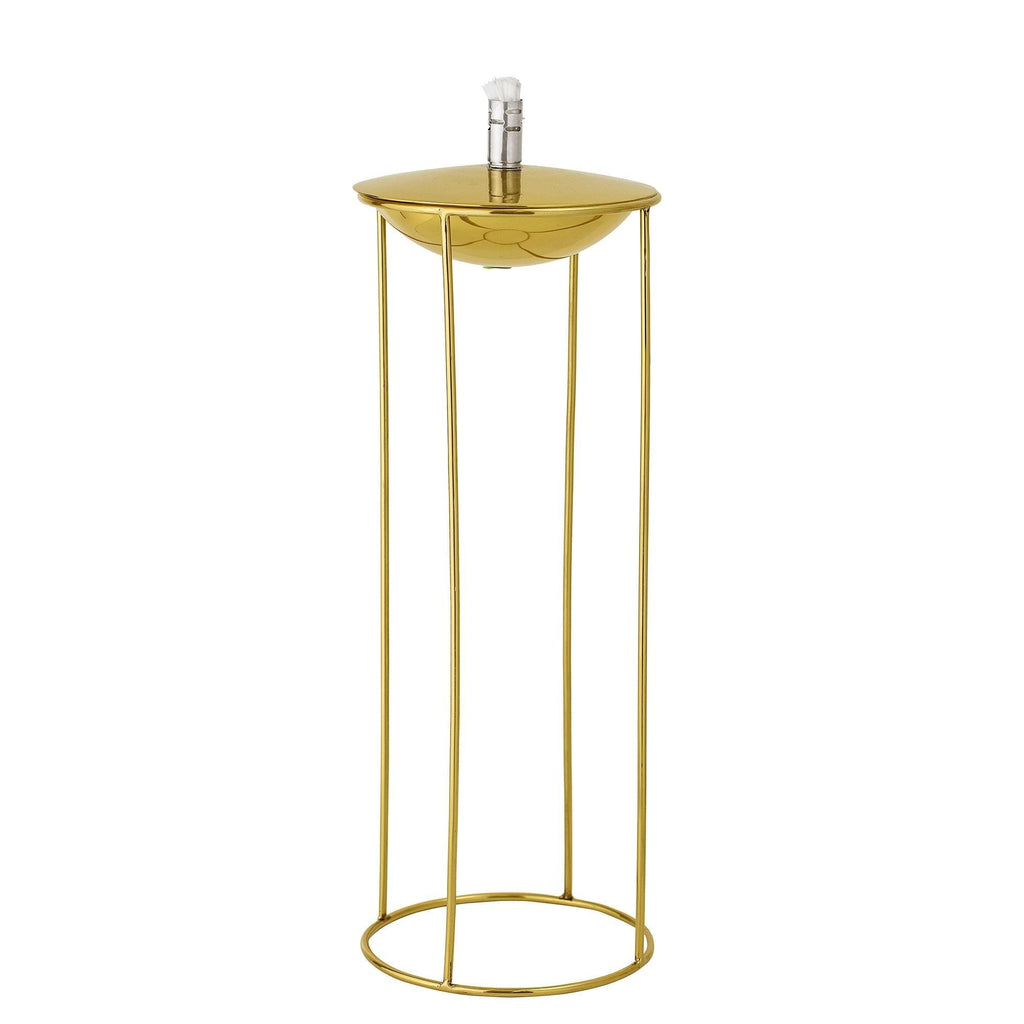 Bloomingville Öllampe „Lilan“ goldfarben 57 cm