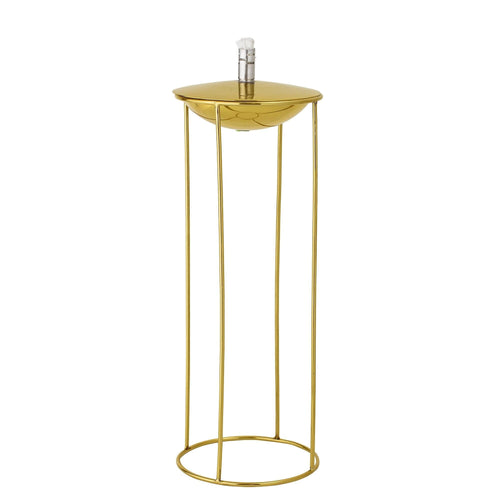 Bloomingville Öllampe „Lilan“ goldfarben 57 cm
