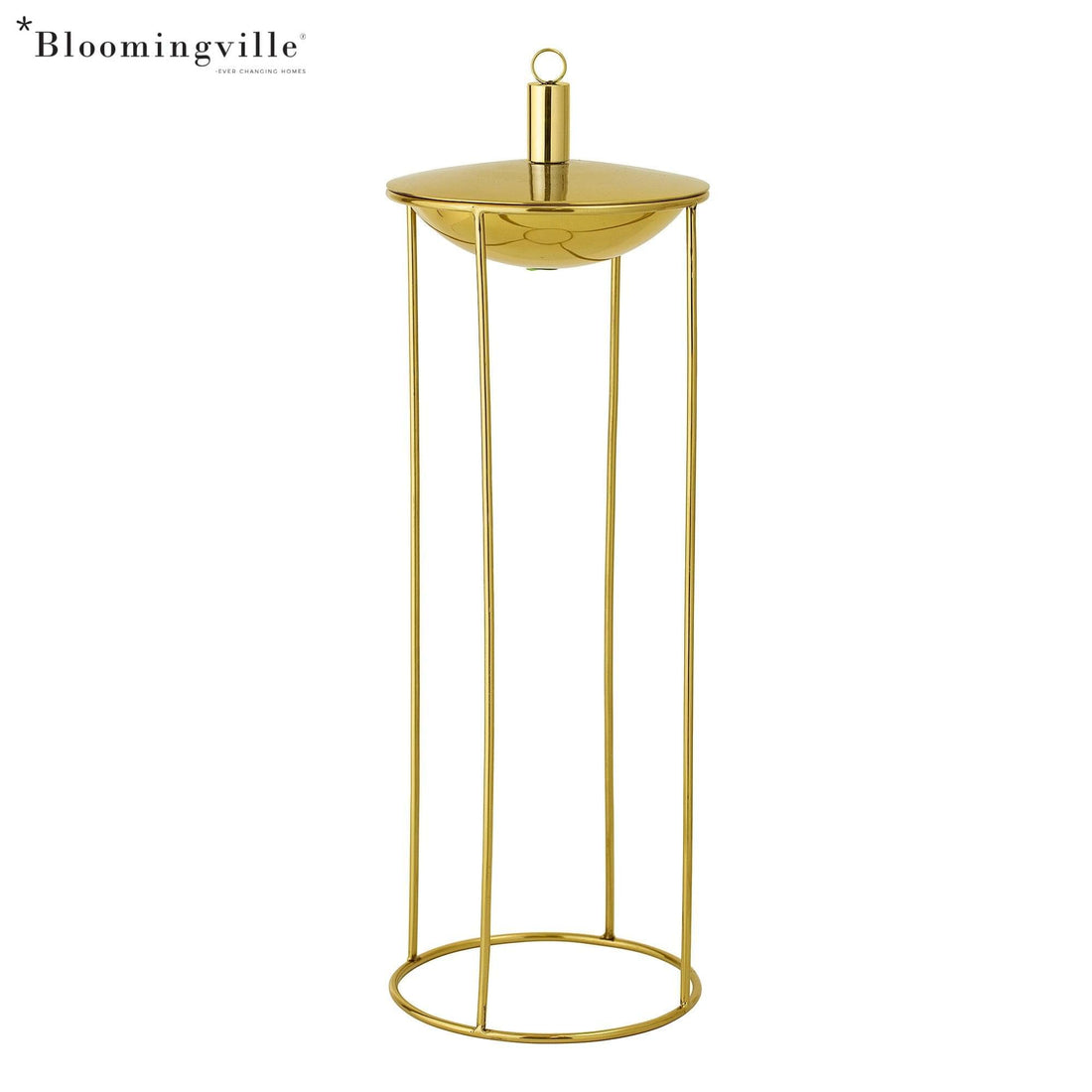 Bloomingville Öllampe „Lilan“ goldfarben 57 cm