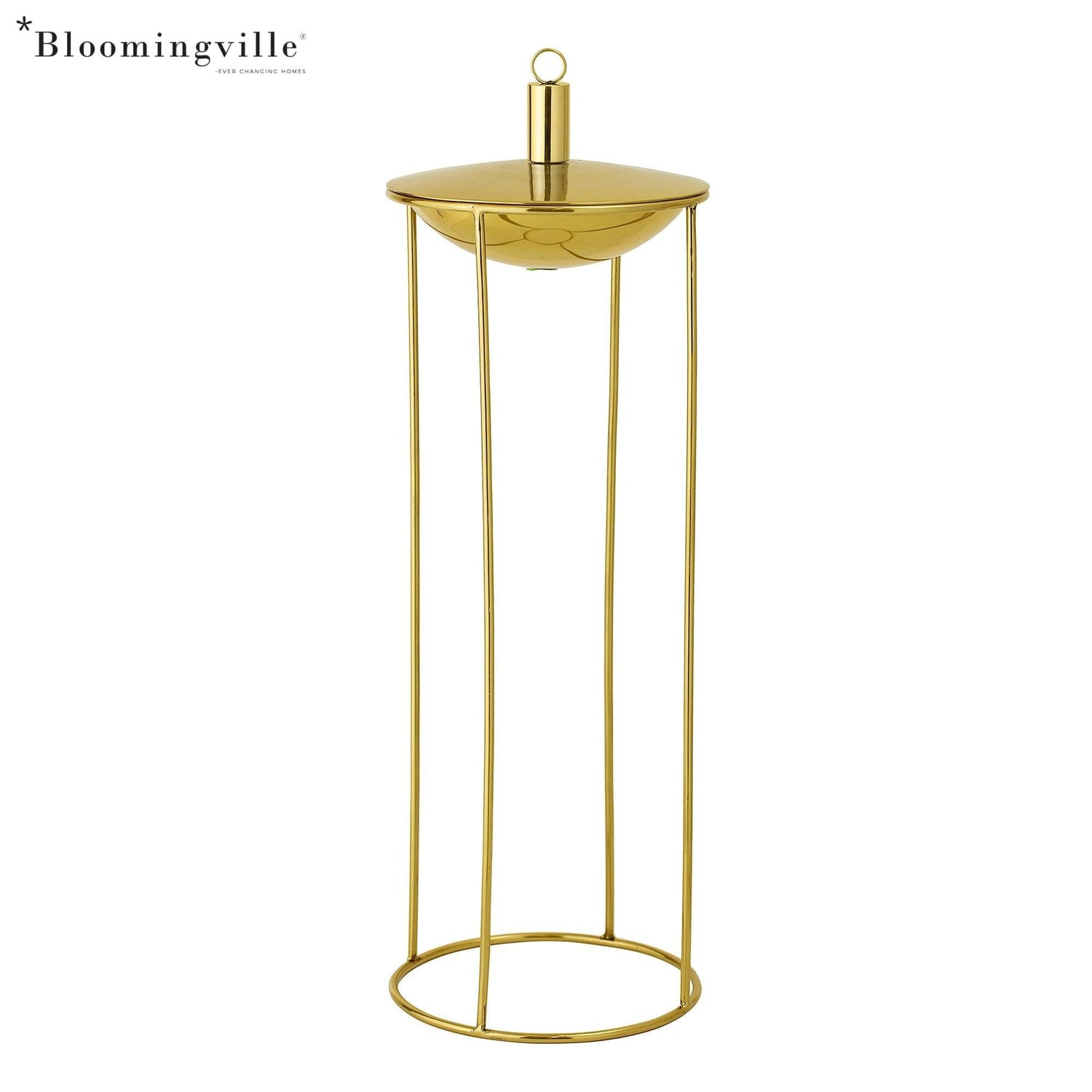 Bloomingville Öllampe „Lilan“ goldfarben 57 cm