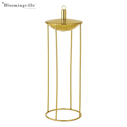 Bloomingville Öllampe „Lilan“ goldfarben 57 cm