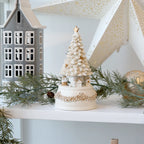 Chic Antique "Chamonix" Haus für Teelichter grau 25 cm