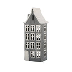 Chic Antique "Chamonix" Haus für Teelichter grau 25 cm