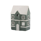 Chic Antique "Chamonix" Haus für Teelichter verte grün 14 cm