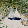 chic deko figur segelboote set anna und ole