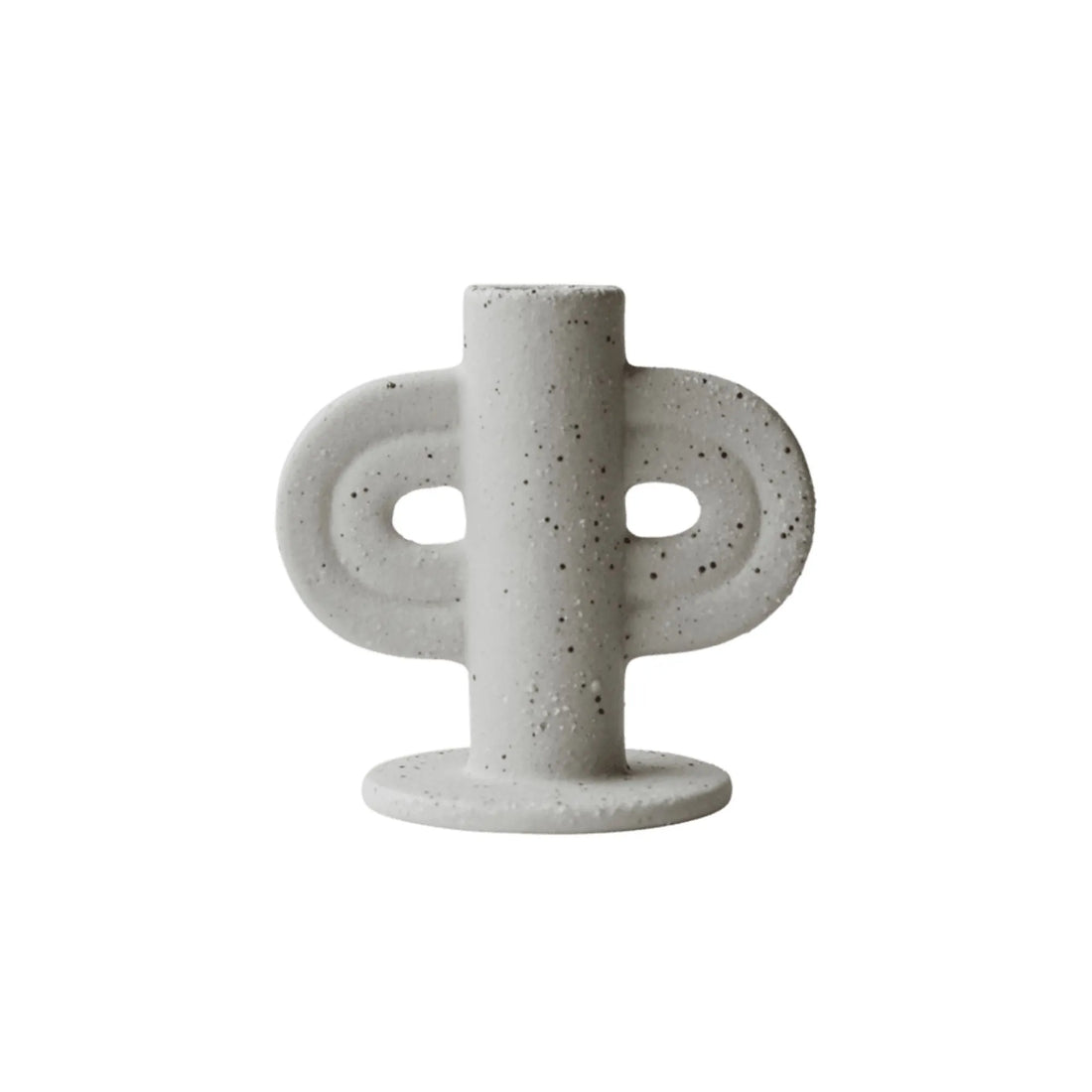DBKD Kerzenhalter „Swirl“ sand 11 cm
