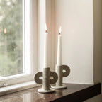 dbkd kerzenhalter swirl sandfarben annaundole shop