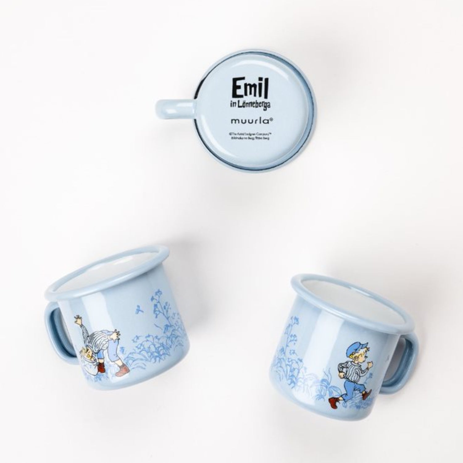 muurla tasse emaille michel aus lönneberga 150 ml anna und ole shop