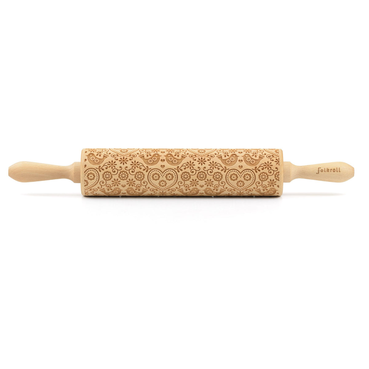 Folkroll Motiv Teigrolle "Tauben" 43 cm