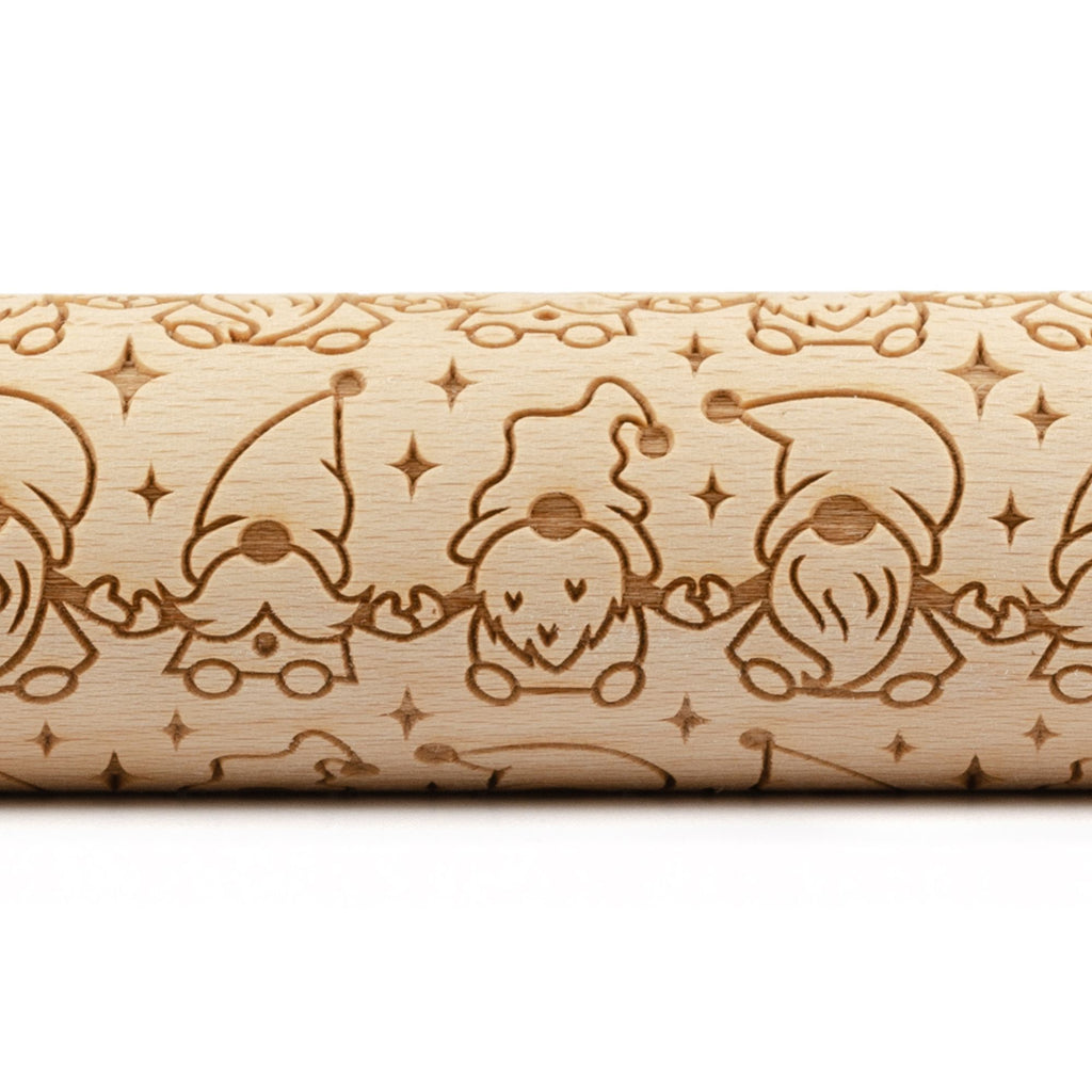 Folkroll Motiv Teigrolle "Wichtel" 43 cm