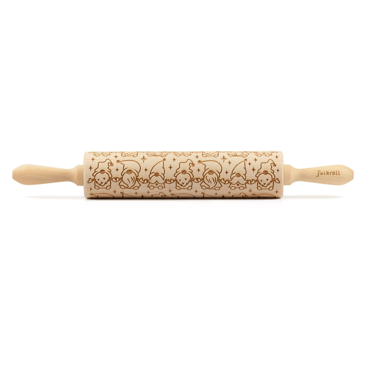 Folkroll Motiv Teigrolle "Wichtel" 43 cm