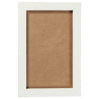 Ib Laursen Bilderrahmen „Unika“ weiß 16 x 24 cm – Holzrahmen mit Glas