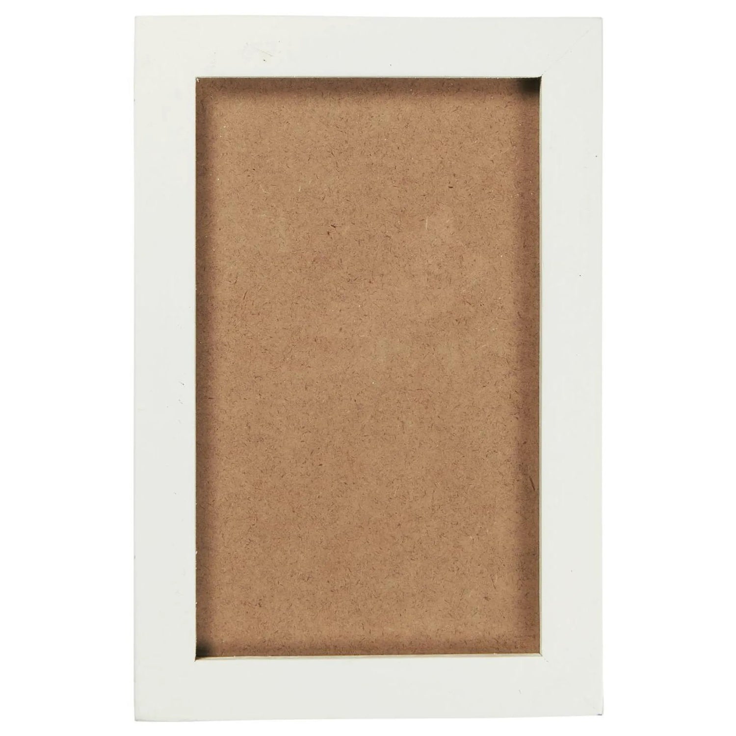 Ib Laursen Bilderrahmen „Unika“ weiß 16 x 24 cm – Holzrahmen mit Glas